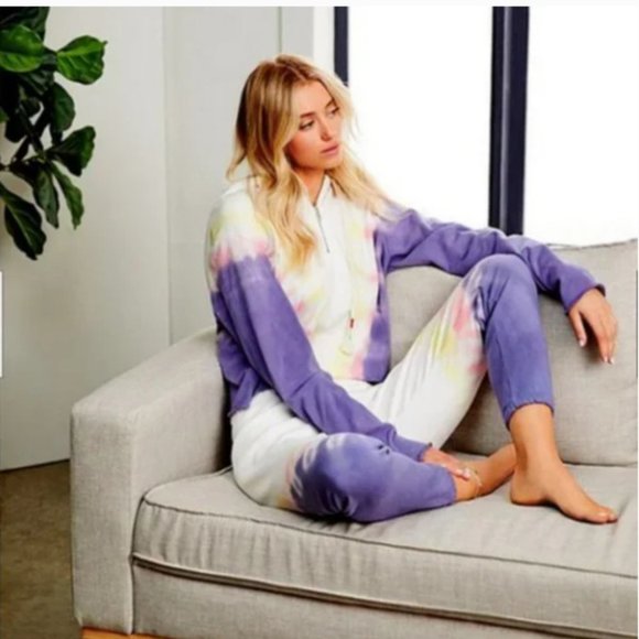 WILDFOX EDELWEISS TIE DYE HOODIE NWT - Picture 9 of 9